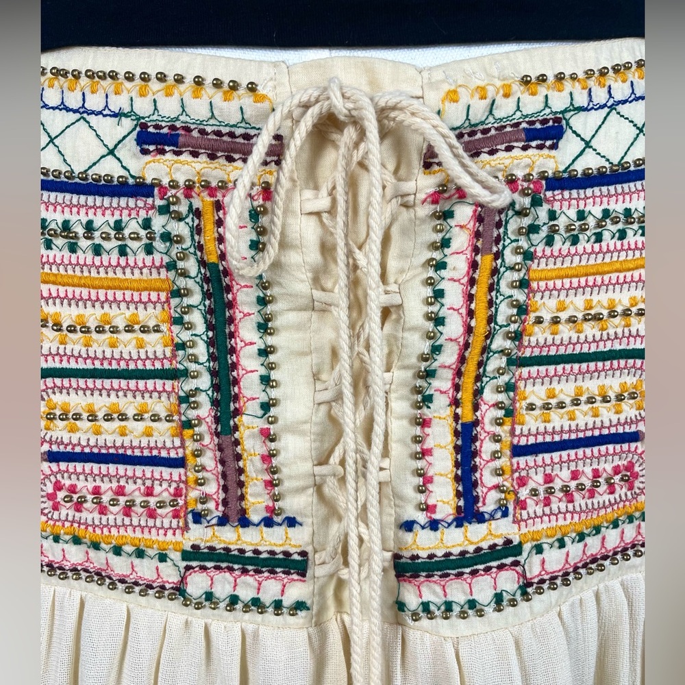 FREE PEOPLE "Rises In The East" High-Low Maxi, NEW WITH TAGS, size 6 - Picture 5 of 16
